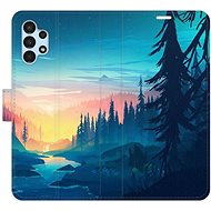 iSaprio flip case Magical Landscape for Samsung Galaxy A13 / A13 5G - Phone Cover
