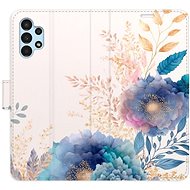 iSaprio flip pouzdro Ornamental Flowers 03 pro Samsung Galaxy A13 / A13 5G - Phone Cover