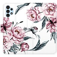 iSaprio flip case Pink Flowers for Samsung Galaxy A13 / A13 5G - Phone Cover