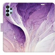 iSaprio flip case Purple Paint for Samsung Galaxy A13 / A13 5G - Phone Cover