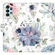iSaprio flip pouzdro Succulents pro Samsung Galaxy A13 / A13 5G - Phone Cover