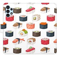 iSaprio flip pouzdro Sushi Pattern 02 pro Samsung Galaxy A13 / A13 5G - Phone Cover