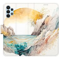 iSaprio flip pouzdro Winter in the Mountains pro Samsung Galaxy A13 / A13 5G - Phone Cover