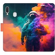 iSaprio flip case Astronaut in Colours 02 for Samsung Galaxy A20e - Phone Cover