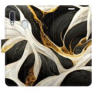 iSaprio flip case BlackGold Marble for Samsung Galaxy A20e - Phone Cover