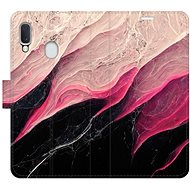 iSaprio flip pouzdro BlackPink Marble pro Samsung Galaxy A20e - Phone Cover