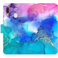 iSaprio flip pouzdro BluePink Paint pro Samsung Galaxy A20e - Phone Cover