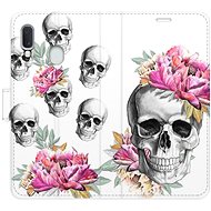 iSaprio flip pouzdro Crazy Skull pro Samsung Galaxy A20e - Phone Cover