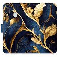 iSaprio flip case GoldBlue for Samsung Galaxy A20e - Phone Cover