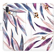 iSaprio flip pouzdro Ornamental Leaves pro Samsung Galaxy A20e - Phone Cover