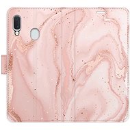 iSaprio flip case RoseGold Marble for Samsung Galaxy A20e - Phone Cover