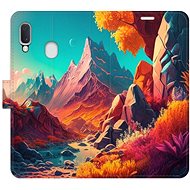 iSaprio flip case Colorful Mountains for Samsung Galaxy A20e - Phone Cover