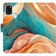 iSaprio flip pouzdro Blue and Orange pro Samsung Galaxy A21s - Phone Cover