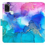 iSaprio flip pouzdro BluePink Paint pro Samsung Galaxy A21s - Phone Cover