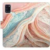 iSaprio flip pouzdro Colour Marble pro Samsung Galaxy A21s - Phone Cover