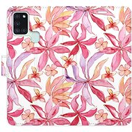 iSaprio flip pouzdro Flower Pattern 10 pro Samsung Galaxy A21s - Phone Cover