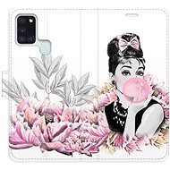 iSaprio flip pouzdro Girl with bubble pro Samsung Galaxy A21s - Phone Cover