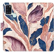 iSaprio flip pouzdro Old Leaves 02 pro Samsung Galaxy A21s - Phone Cover