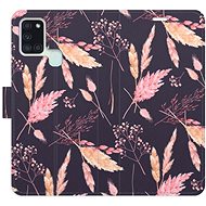 iSaprio flip case Ornamental Flowers 02 for Samsung Galaxy A21s - Phone Cover