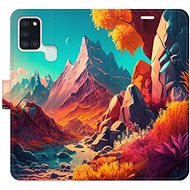 iSaprio flip pouzdro Colorful Mountains pro Samsung Galaxy A21s - Phone Cover