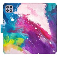 iSaprio flip pouzdro Abstract Paint 05 pro Samsung Galaxy A22 5G - Phone Cover
