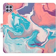 iSaprio flip pouzdro Abstract Paint 06 pro Samsung Galaxy A22 5G - Phone Cover