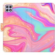 iSaprio flip pouzdro Abstract Paint 07 pro Samsung Galaxy A22 5G - Phone Cover