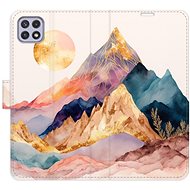 iSaprio flip pouzdro Beautiful Mountains pro Samsung Galaxy A22 5G - Phone Cover