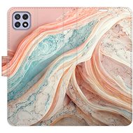 iSaprio flip pouzdro Colour Marble pro Samsung Galaxy A22 5G - Phone Cover