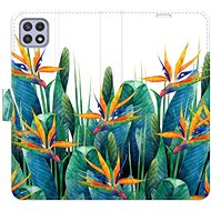 iSaprio flip pouzdro Exotic Flowers 02 pro Samsung Galaxy A22 5G - Phone Cover