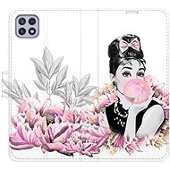 iSaprio flip pouzdro Girl with bubble pro Samsung Galaxy A22 5G - Phone Cover