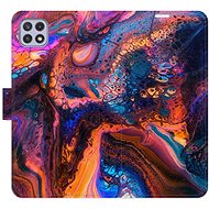 iSaprio flip pouzdro Magical Paint pro Samsung Galaxy A22 5G - Phone Cover