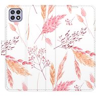 iSaprio flip case Ornamental Flowers for Samsung Galaxy A22 5G - Phone Cover