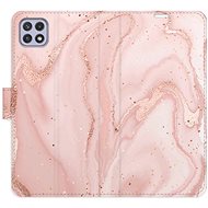 iSaprio flip case RoseGold Marble for Samsung Galaxy A22 5G - Phone Cover