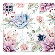 iSaprio flip pouzdro Succulents Pattern pro Samsung Galaxy A22 5G - Phone Cover