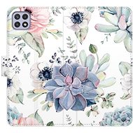 iSaprio flip pouzdro Succulents pro Samsung Galaxy A22 5G - Phone Cover