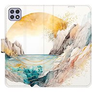 iSaprio flip pouzdro Winter in the Mountains pro Samsung Galaxy A22 5G - Phone Cover