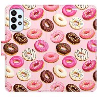iSaprio flip pouzdro Donuts Pattern 03 pro Samsung Galaxy A23 / A23 5G - Phone Cover