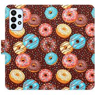 iSaprio flip pouzdro Donuts Pattern pro Samsung Galaxy A23 / A23 5G - Phone Cover