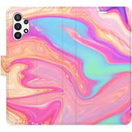 iSaprio flip pouzdro Abstract Paint 07 pro Samsung Galaxy A32 - Phone Cover
