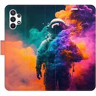iSaprio flip pouzdro Astronaut in Colours 02 pro Samsung Galaxy A32 - Phone Cover