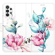 iSaprio flip pouzdro Beautiful Flower pro Samsung Galaxy A32 - Phone Cover