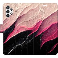 iSaprio flip pouzdro BlackPink Marble pro Samsung Galaxy A32 - Phone Cover
