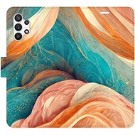 iSaprio flip pouzdro Blue and Orange pro Samsung Galaxy A32 - Phone Cover