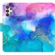 iSaprio flip case BluePink Paint for Samsung Galaxy A32 - Phone Cover