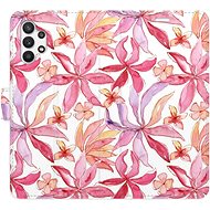 iSaprio flip pouzdro Flower Pattern 10 pro Samsung Galaxy A32 - Phone Cover