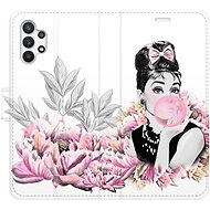 iSaprio flip pouzdro Girl with bubble pro Samsung Galaxy A32 - Phone Cover