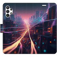 iSaprio flip pouzdro Modern City pro Samsung Galaxy A32 - Phone Cover