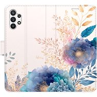 iSaprio flip case Ornamental Flowers 03 for Samsung Galaxy A32 - Phone Cover