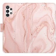 iSaprio flip case RoseGold Marble for Samsung Galaxy A32 - Phone Cover